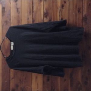 Women's plus size 3x  black top 100% cotton